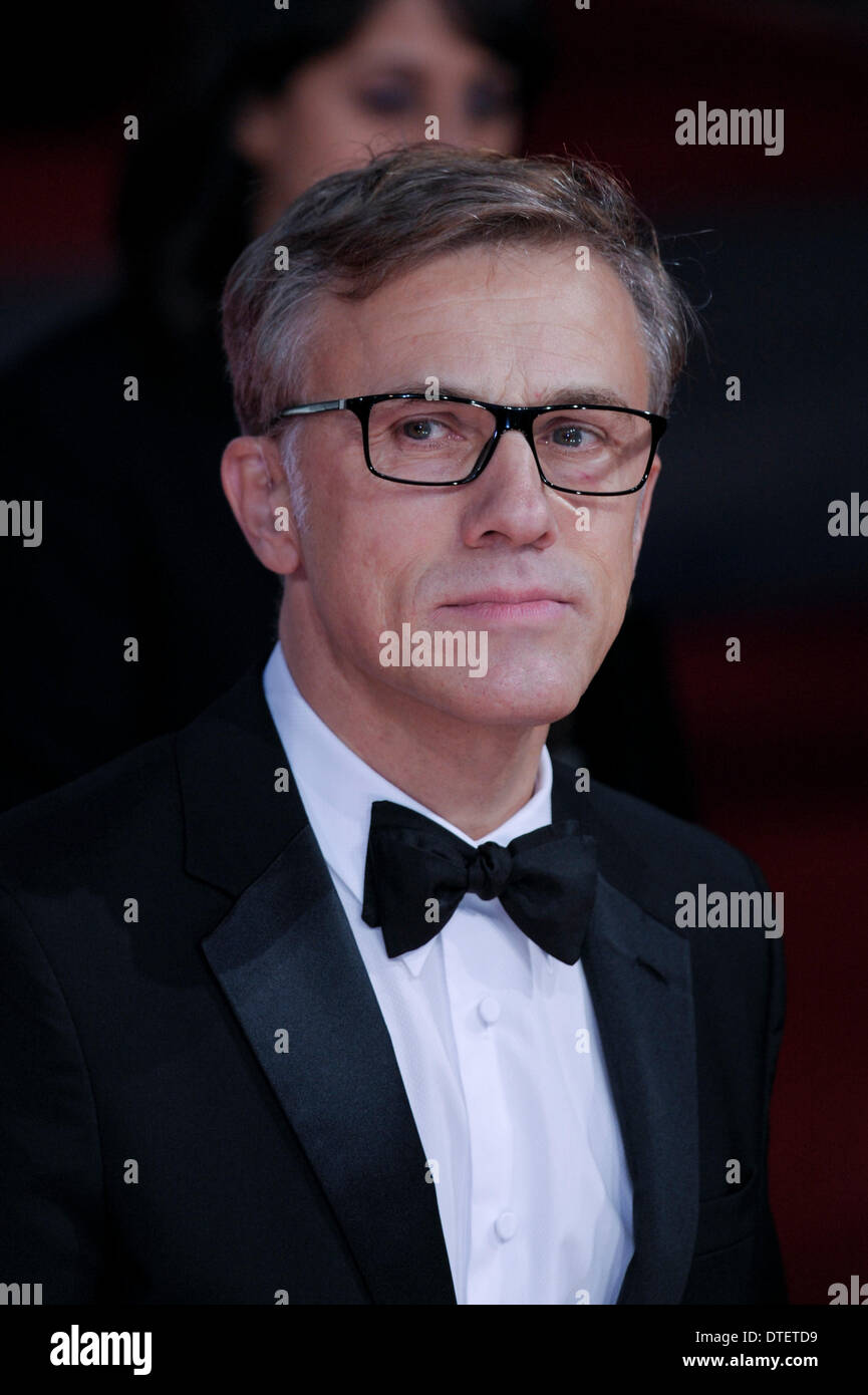 London, UK, 16/02/2014 : Tapis Rouge Les arrivées à l'EE British Academy Film Awards. Les personnes sur la photo : Christoph Waltz. Photo par Julie Edwards Banque D'Images