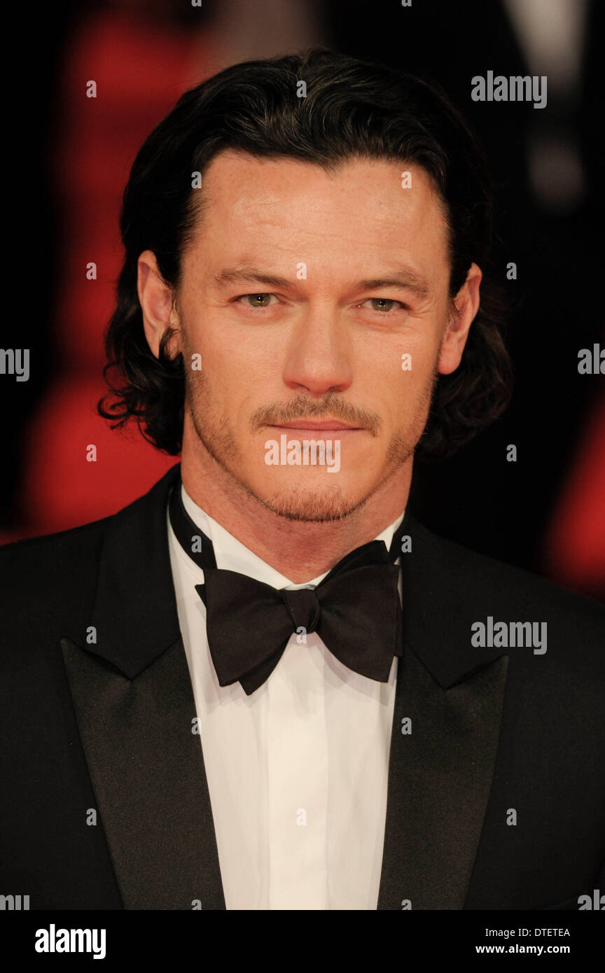 London, UK, 16/02/2014 : Tapis Rouge Les arrivées à l'EE British Academy Film Awards. Les personnes sur la photo : Luke Evans. Photo par Julie Edwards Banque D'Images