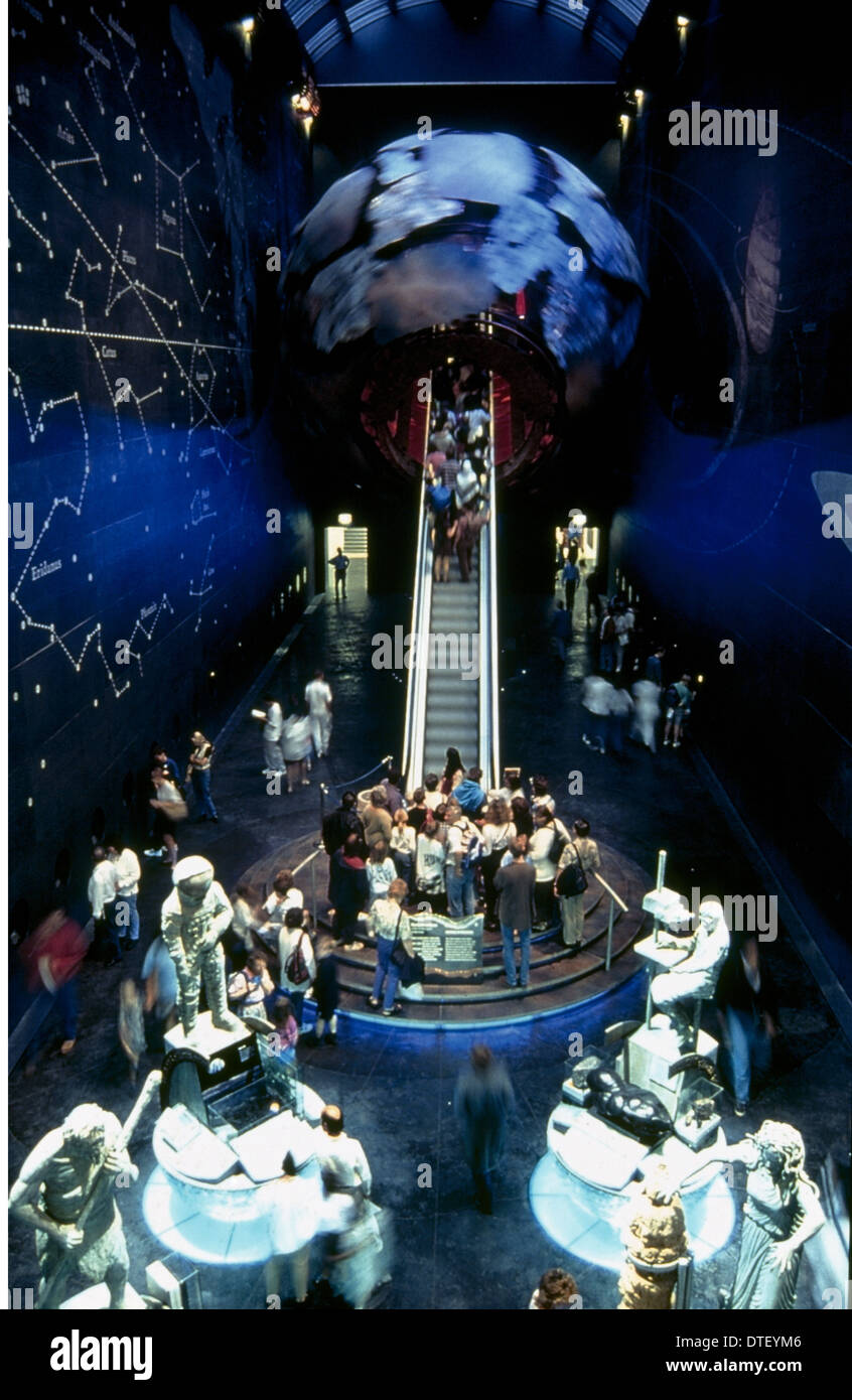 Galerie terre, Natural History Museum, Londres Banque D'Images