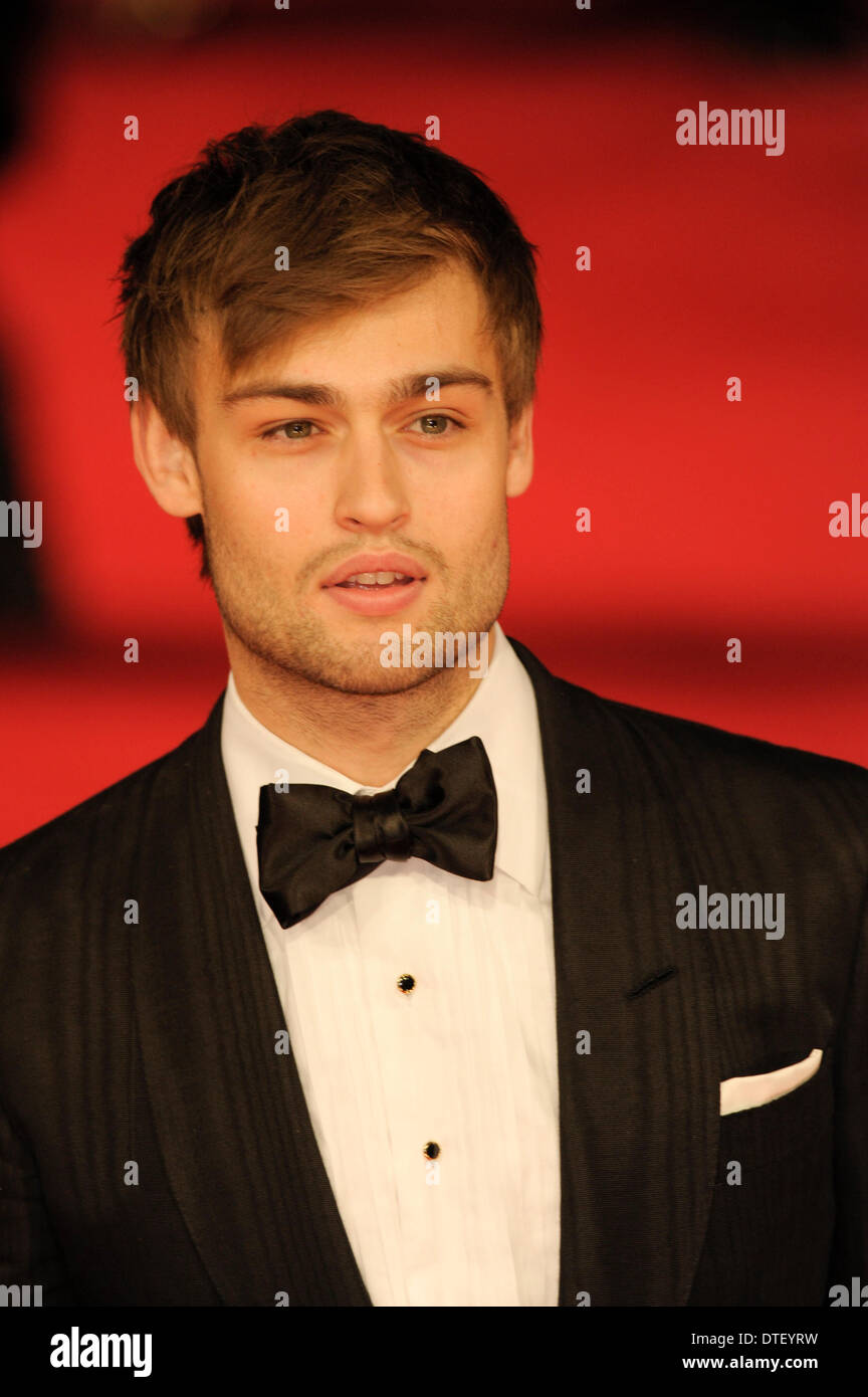 London, UK, 16/02/2014 : Tapis Rouge Les arrivées à l'EE British Academy Film Awards. Les personnes sur la photo : Douglas Booth. Photo par Julie Edwards Banque D'Images