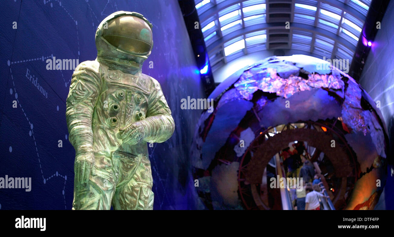 Galerie terre, Natural History Museum, Londres Banque D'Images