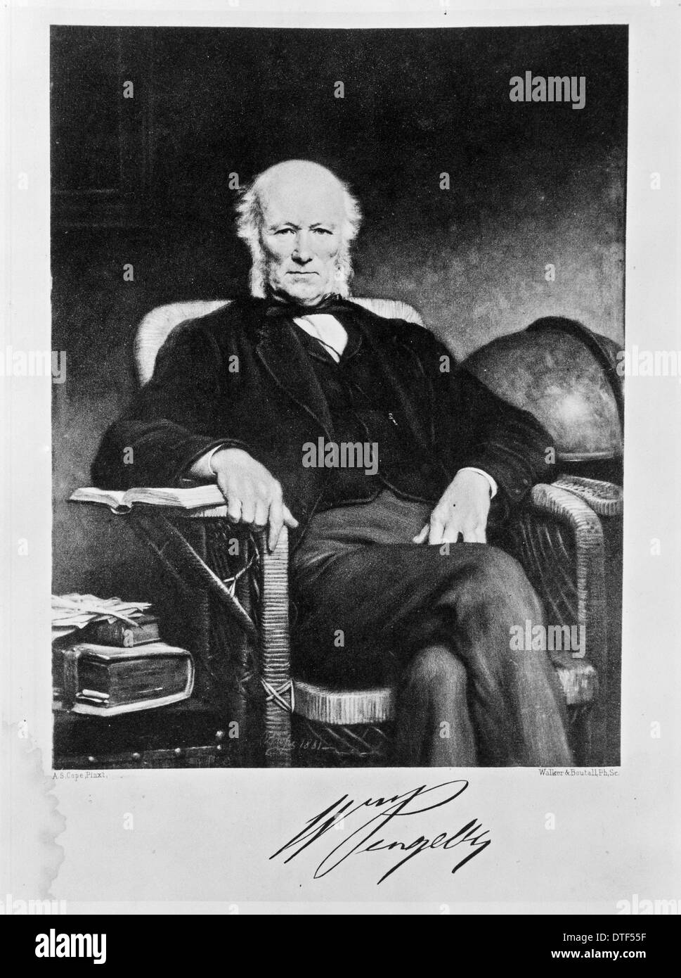William Pengelly (1812-1894) Banque D'Images