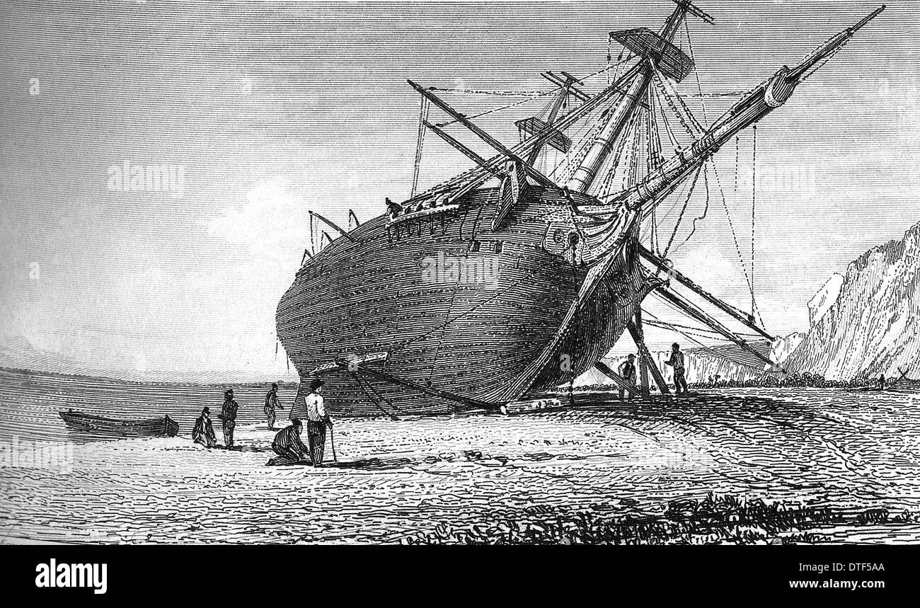 H.M.S. Beagle Banque D'Images