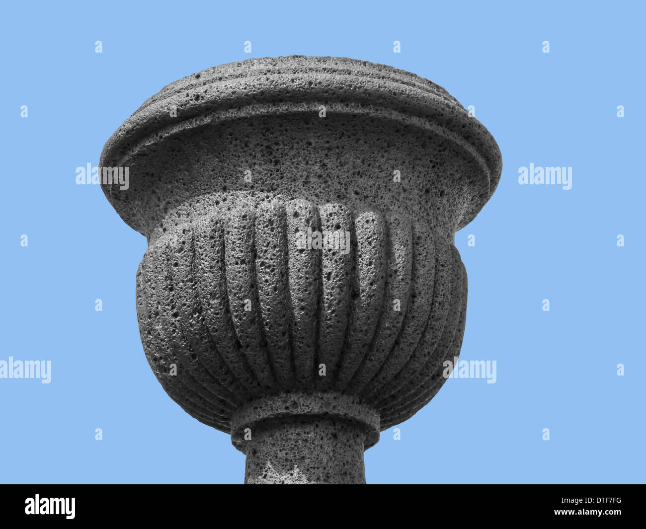 Détail d'une colonne en pierre Banque D'Images
