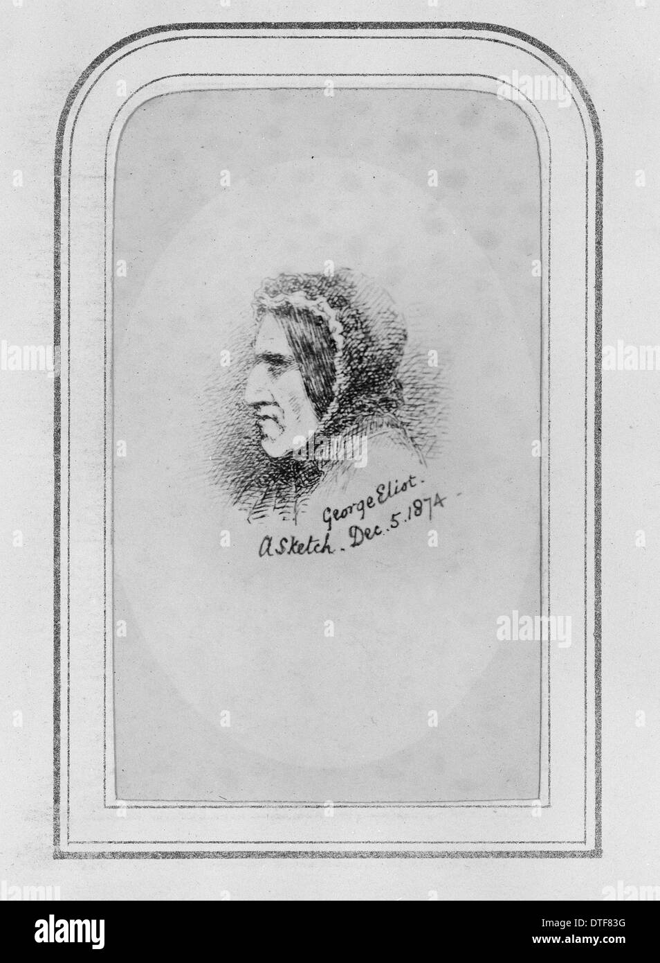 George Eliot (1819-1880) Banque D'Images