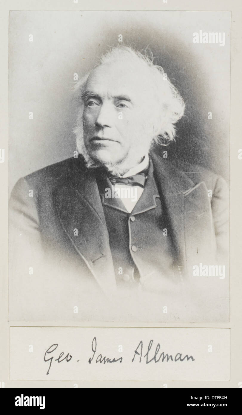 George James Allman (1812-1898) Banque D'Images