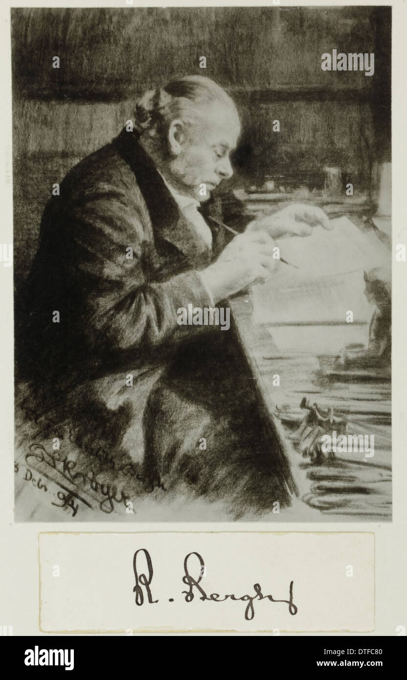 Rudolph Bergh (1824-1909) Banque D'Images