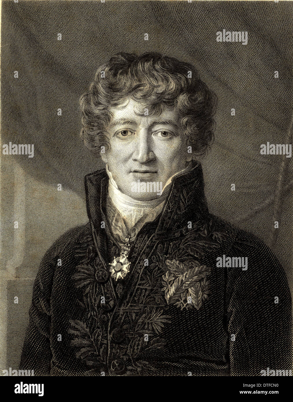 Le Baron Georges Cuvier (1769-1832) Banque D'Images