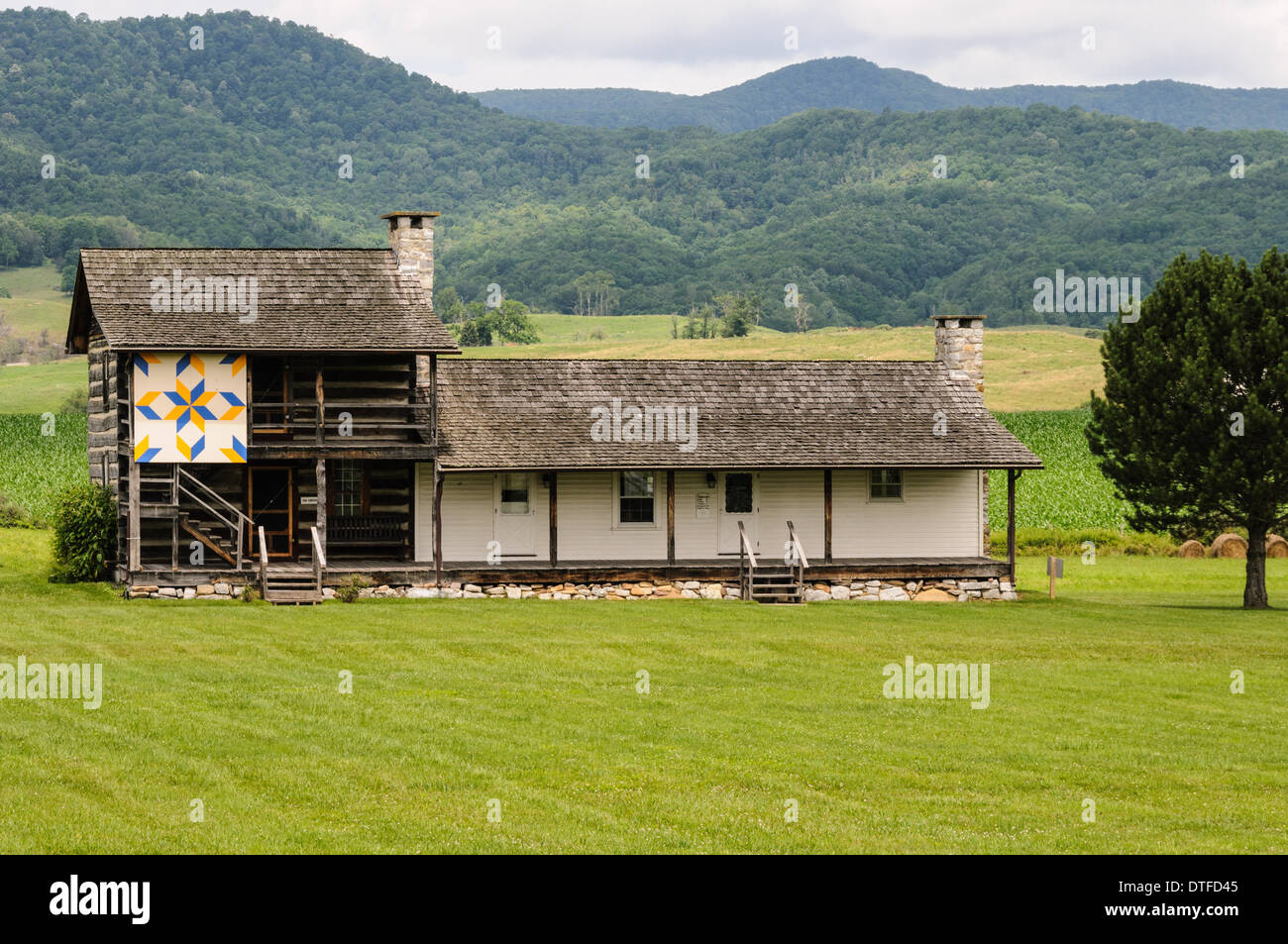 Pearl S Buck Birthplace Museum, 8129 Sentier de Seneca, Hillsboro, West Virginia Banque D'Images