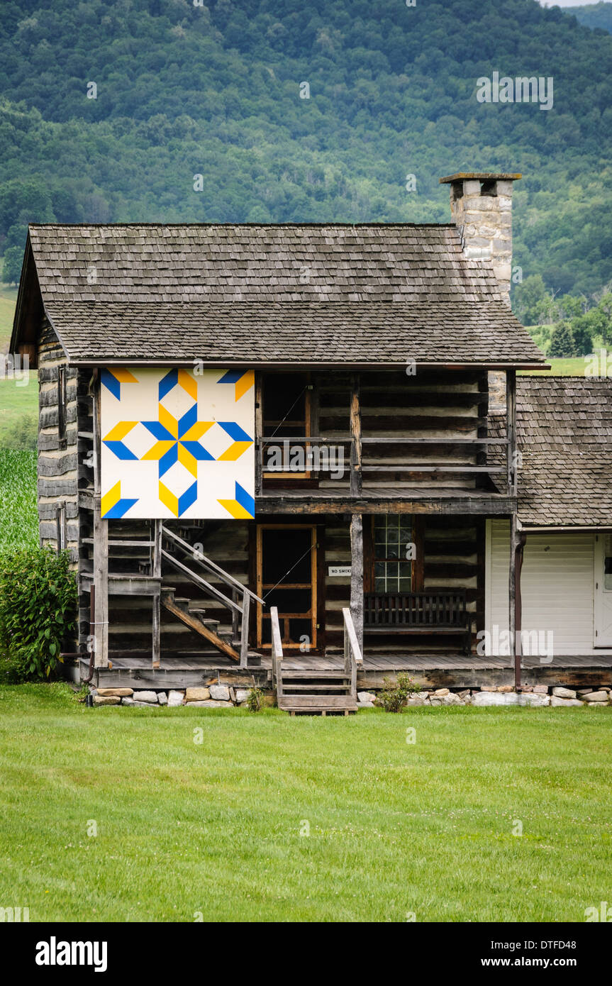 Pearl S Buck Birthplace Museum, 8129 Sentier de Seneca, Hillsboro, West Virginia Banque D'Images