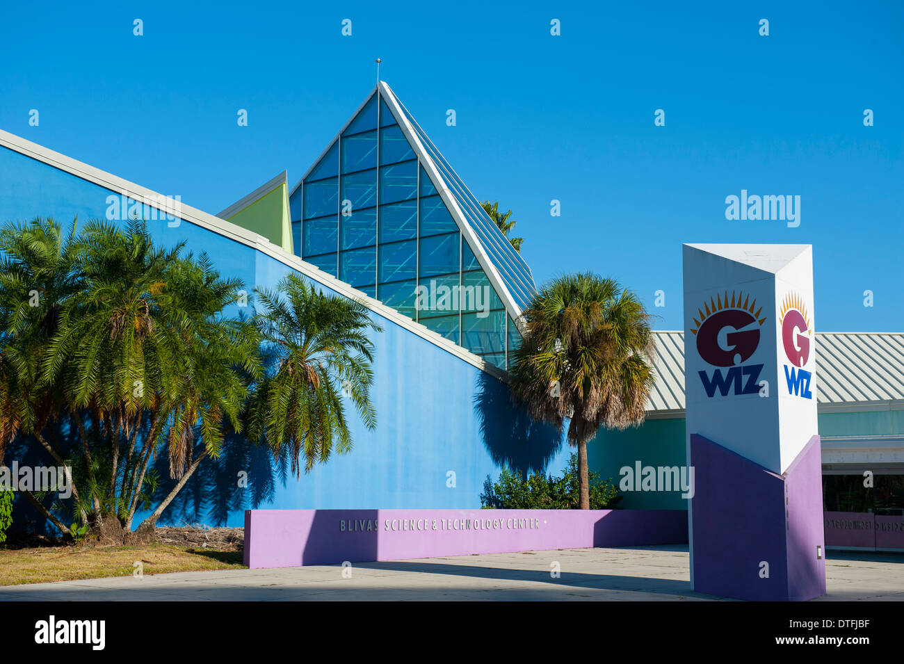 USA Floride Sarasota FL G Wiz Science Museum sur la côte du golfe du Mexique, les enfants les enfants de l'éducation apprentissage Banque D'Images