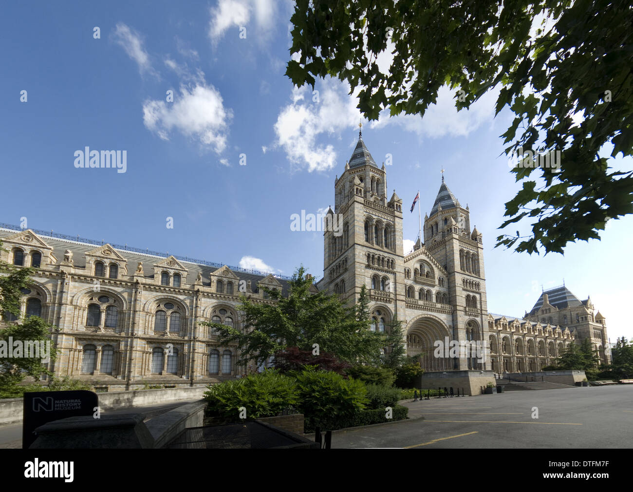 Le Musée d'Histoire Naturelle Banque D'Images