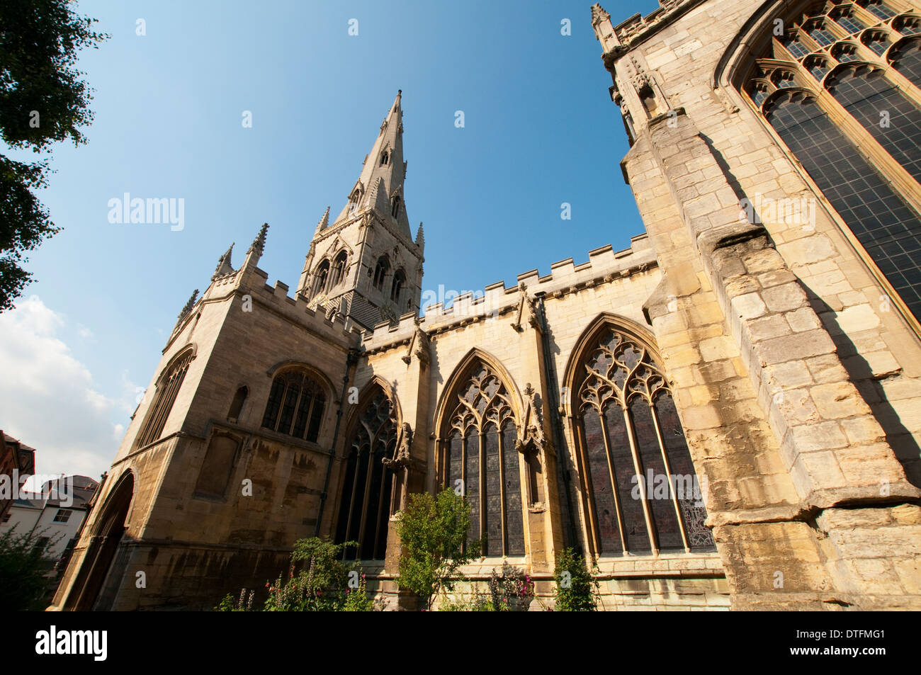 L'église de St Mary Magdalene à Newark, Nottinghamshire England UK Banque D'Images