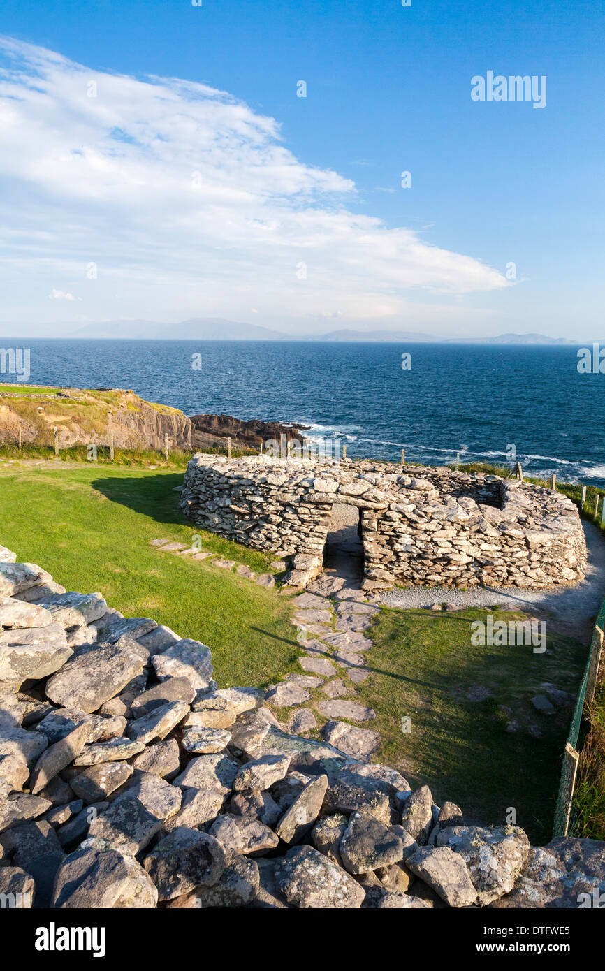 Beag dun fort le comté de Kerry Irlande Banque D'Images