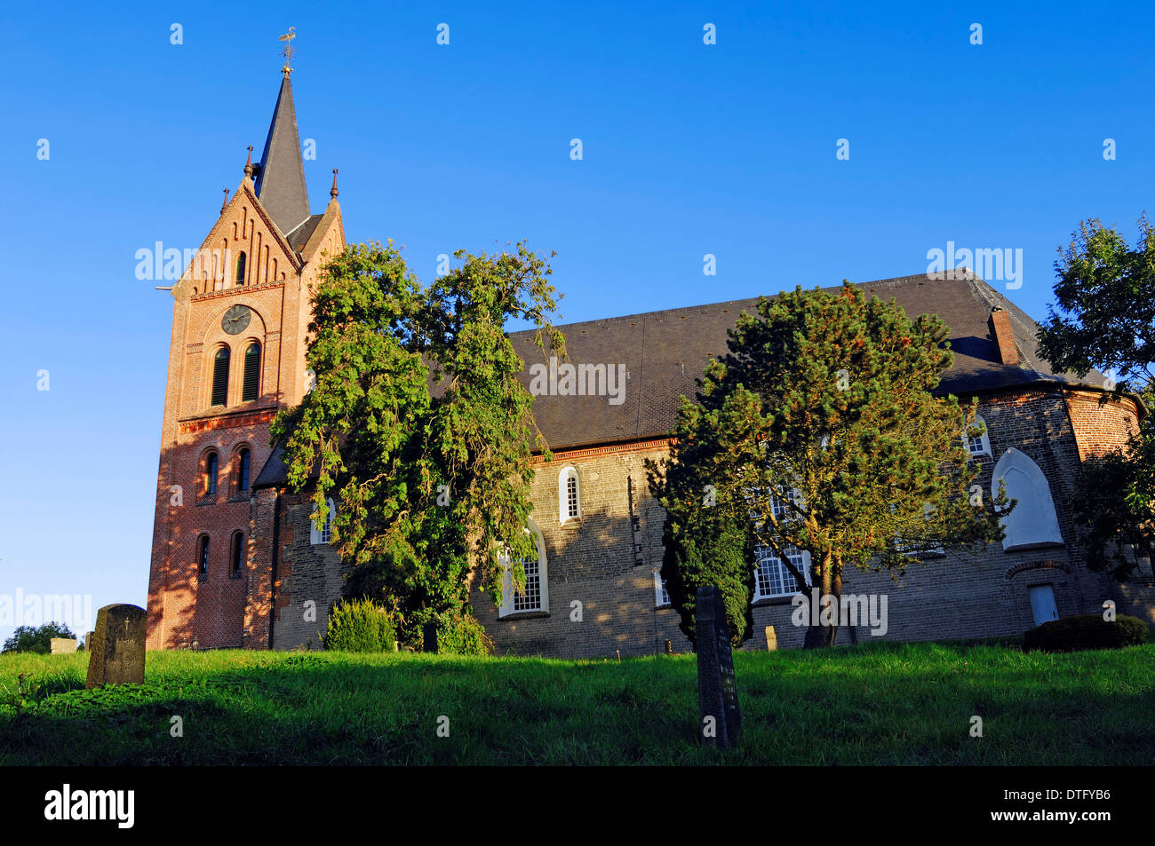 Eglise Saint Bonifatii, Arle, Frise orientale, Basse-Saxe, Allemagne Banque D'Images