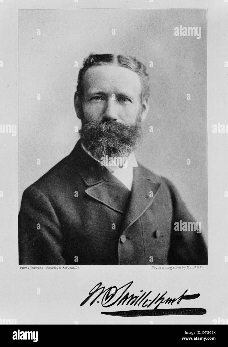 M. William Saville Kent (1834-1910) Banque D'Images