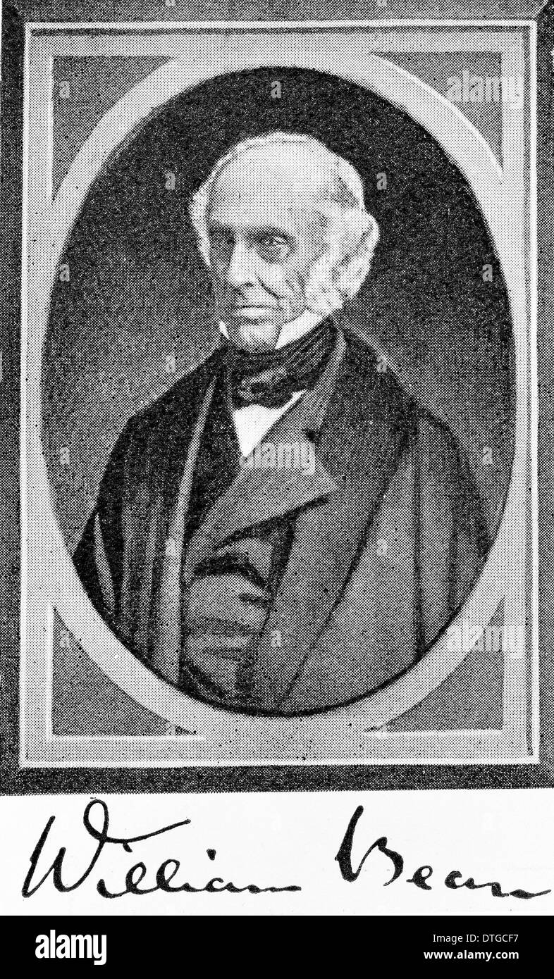 William Bean (1787-1866) Banque D'Images