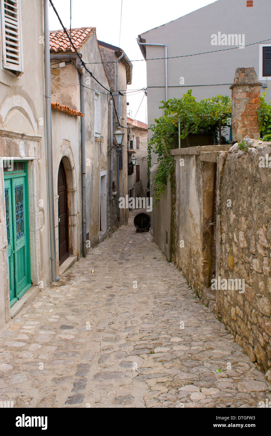 L'Europe, Croatie, Kvarner, île de Krk du golfe Banque D'Images