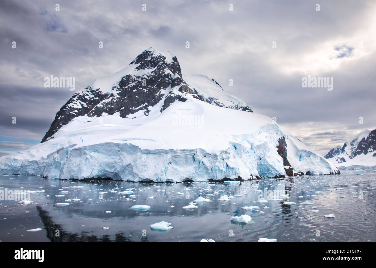 Canal Lemaire, Péninsule Antarctique Banque D'Images
