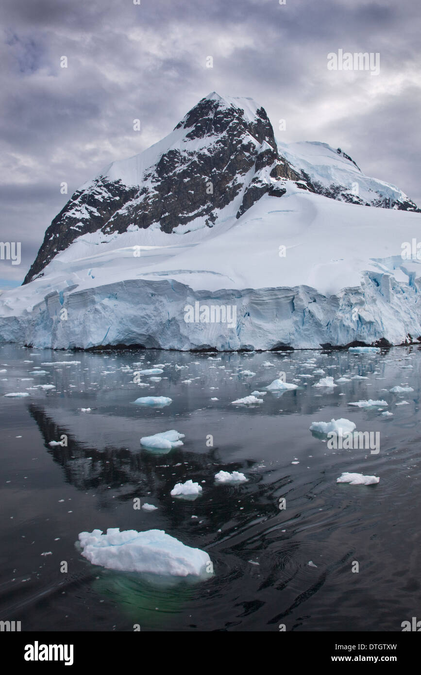 Canal Lemaire, Péninsule Antarctique Banque D'Images