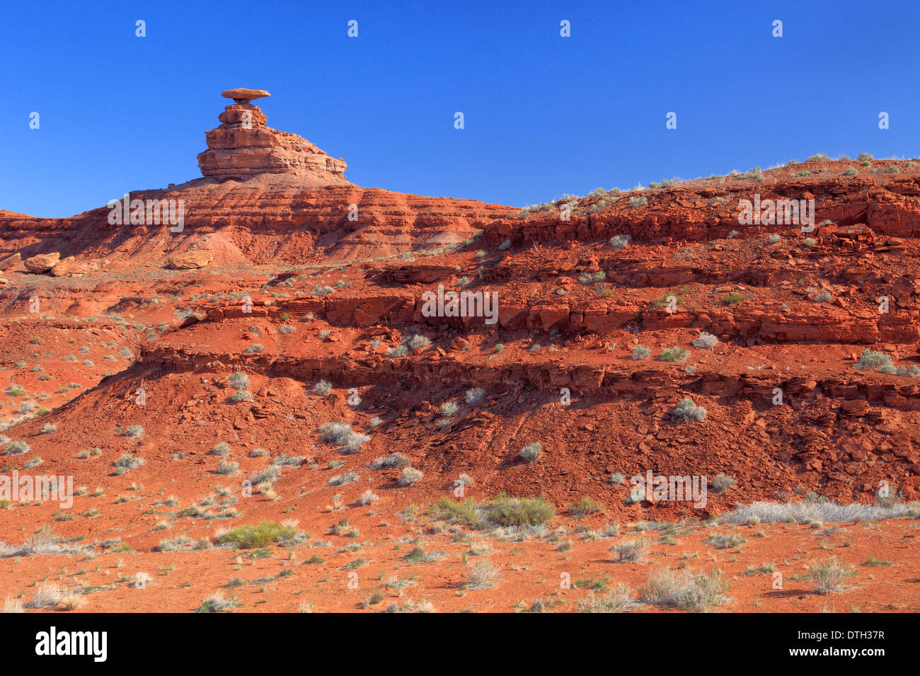Mexican Hat, Monument Valley, Utah, USA Banque D'Images