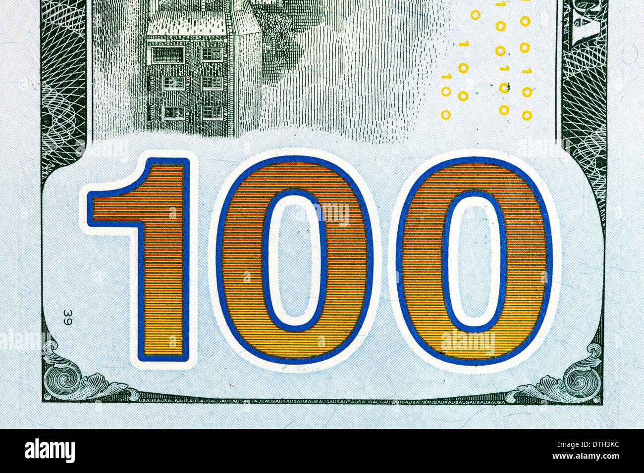 100 US dollar bill Banque D'Images