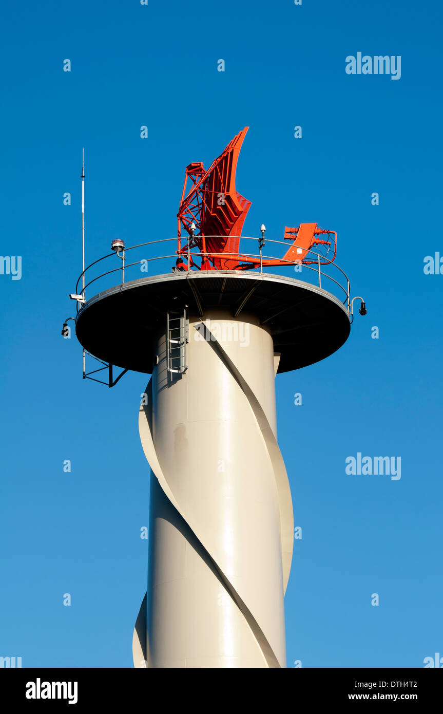 L'aéroport de Birmingham, UK tour radar Banque D'Images