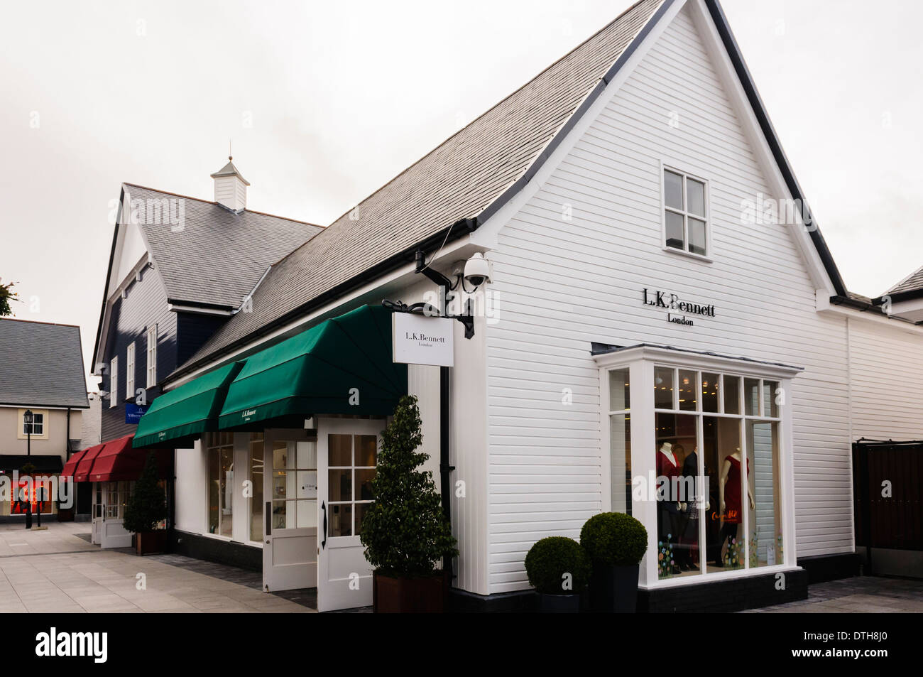 LK Bennett shop à Kildare Outlet Village Banque D'Images