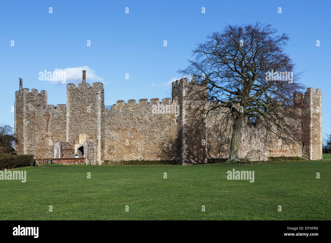 Le Château de Framlingham East Anglia suffolk angleterre Banque D'Images