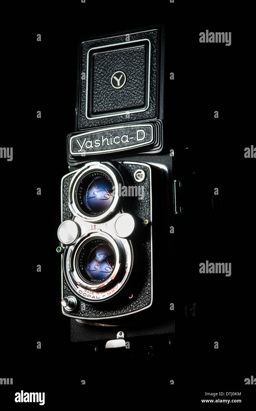 Yashica - D, appareil photo de format moyen Banque D'Images