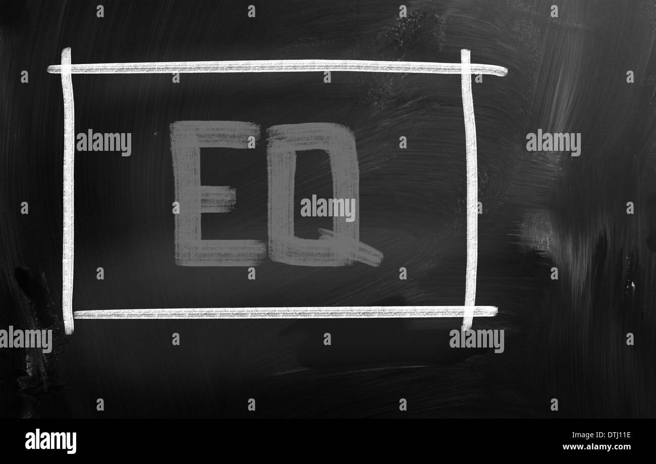 Concept d’EQ Banque D'Images