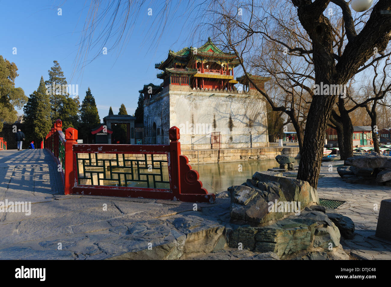 Palais d'été de Beijing. Chine Banque D'Images