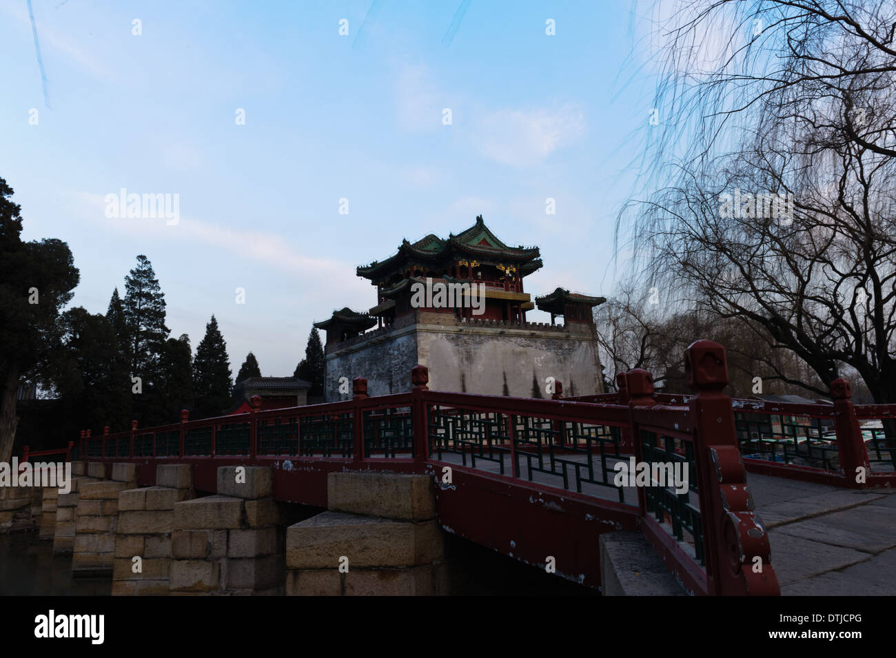 Palais d'été de Beijing. Chine Banque D'Images