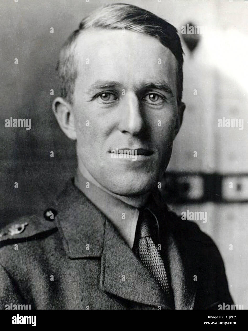 T.E.LAWRENCE (1888-1935) - Lawrence d'Arabie. Officier de l'armée britannique en 1918. Banque D'Images