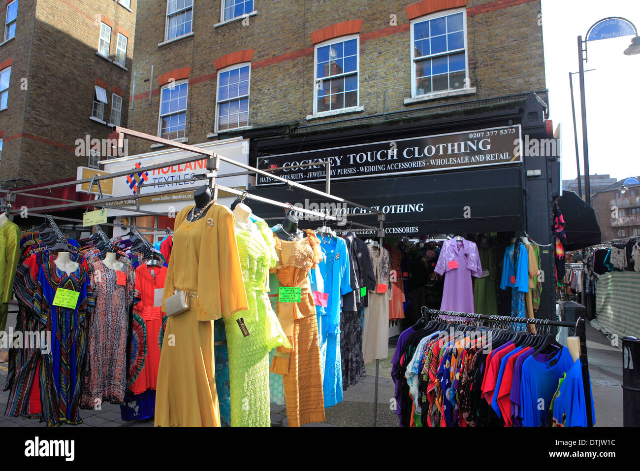 Royaume-uni est de Londres Petticoat Lane dimanche coulston street market Banque D'Images