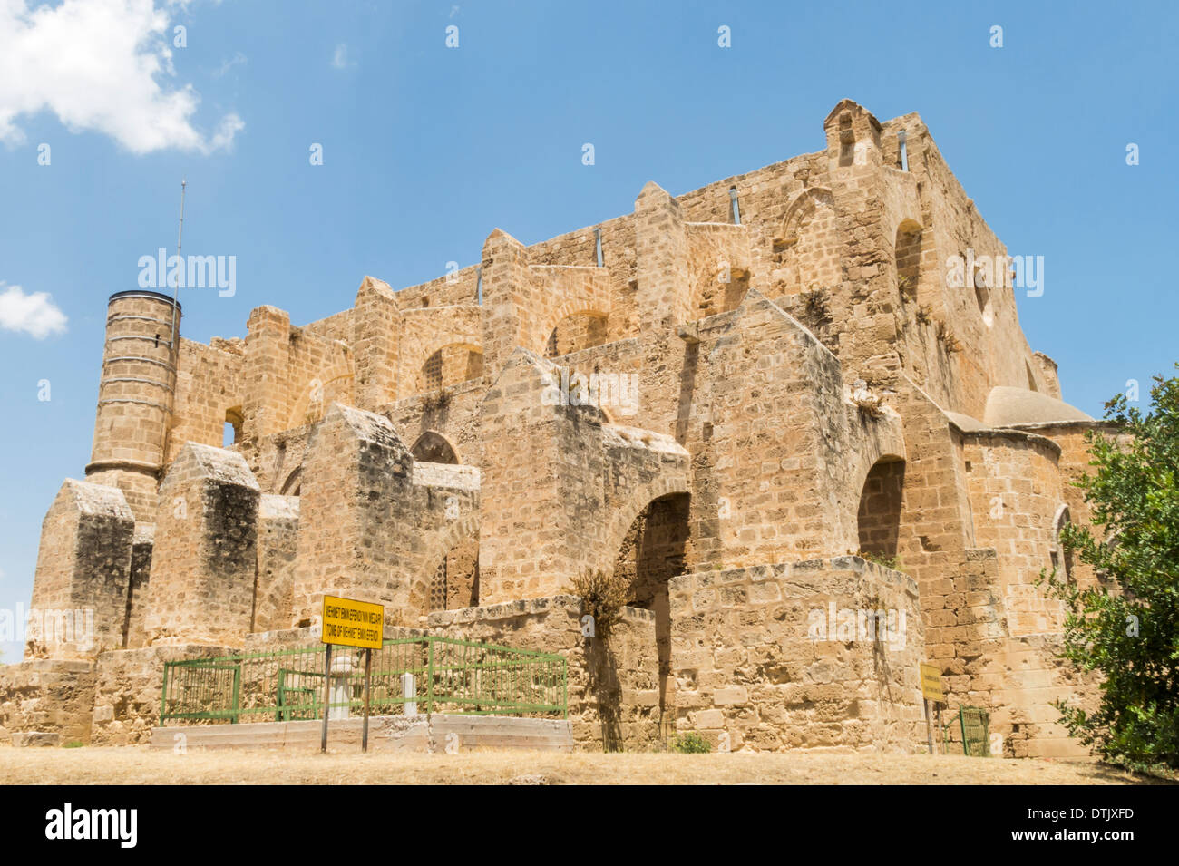 Tombe en ruine de Mehmet Emin Efendi à Famagouste Chypre du Nord Banque D'Images