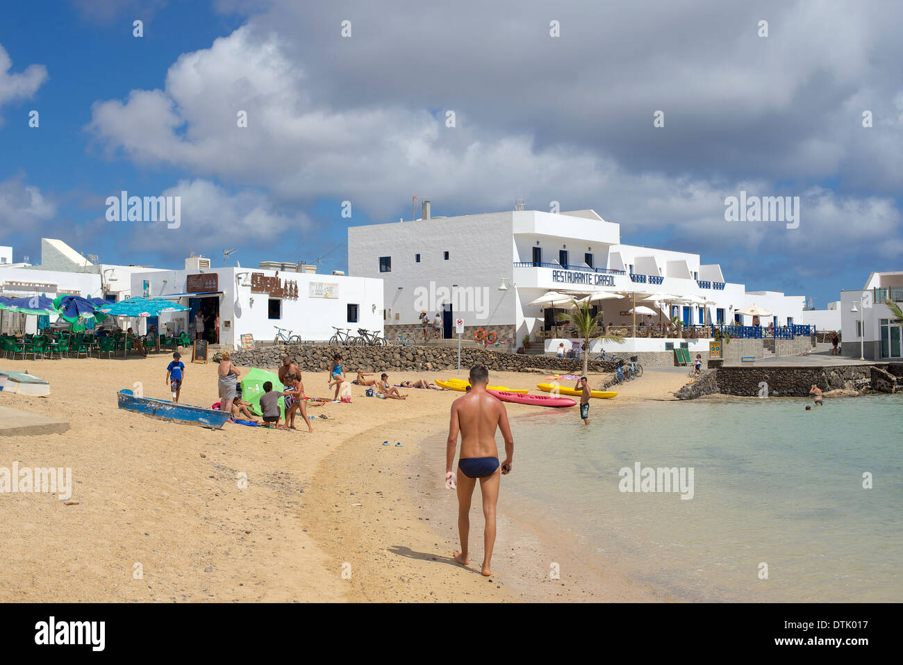 L’île de Graciosa Banque D'Images