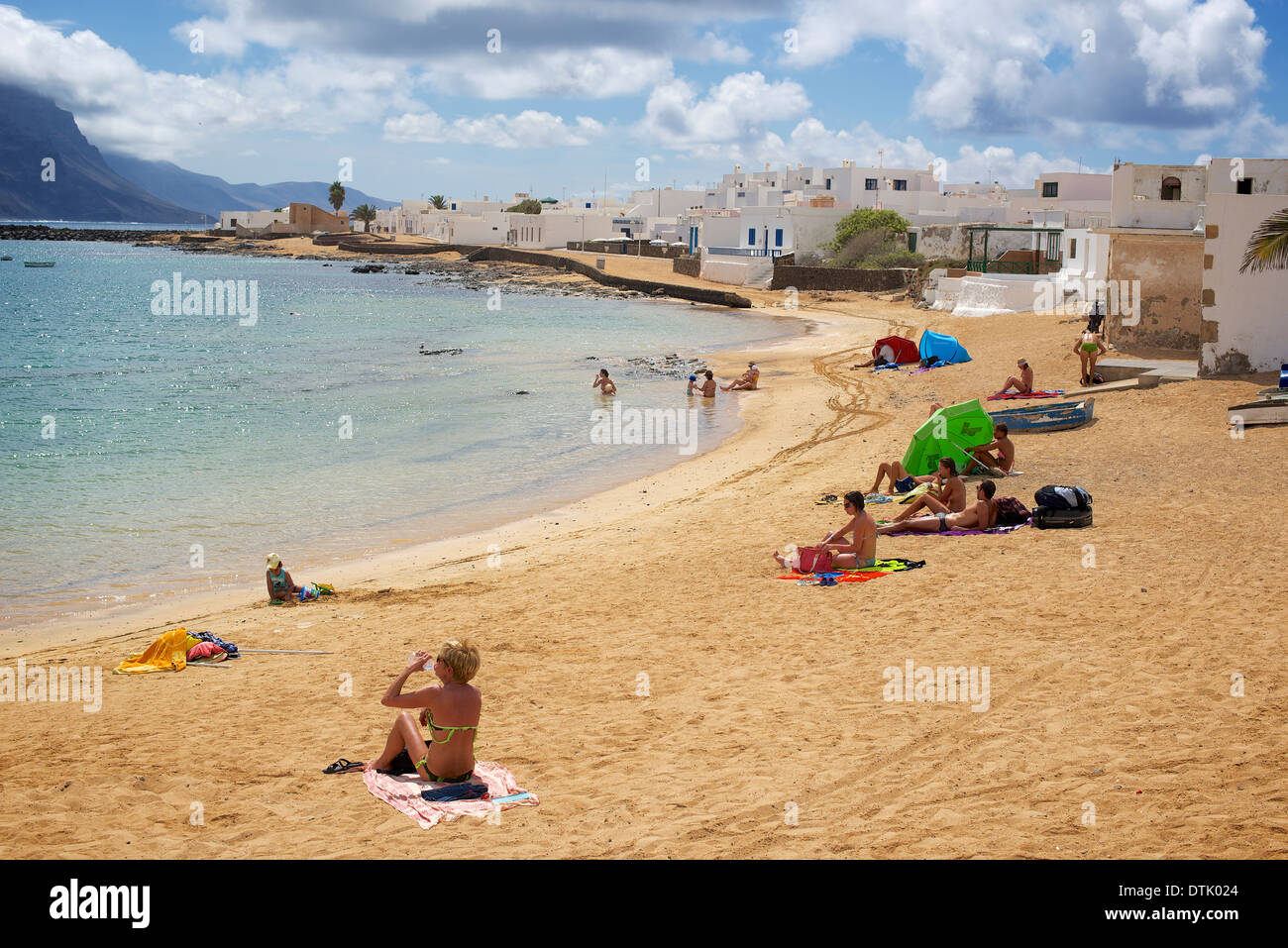 L’île de Graciosa Banque D'Images