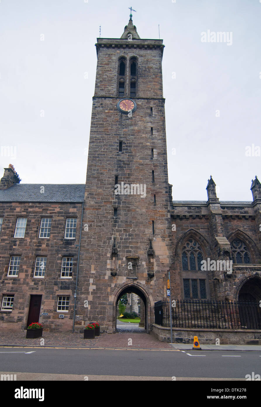 La Chapelle St Medievel Salvator, St Andrews, Fife, Scotland, UK Banque D'Images