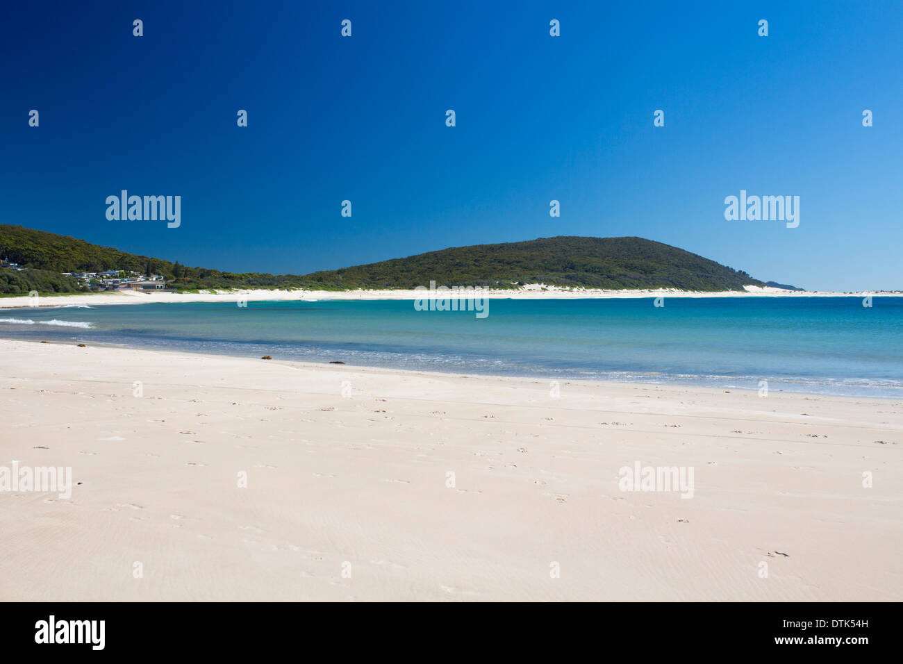 Fingal Beach ou Fingal Bay Port Stephens Nouvelle Galles du sud , Australie Banque D'Images