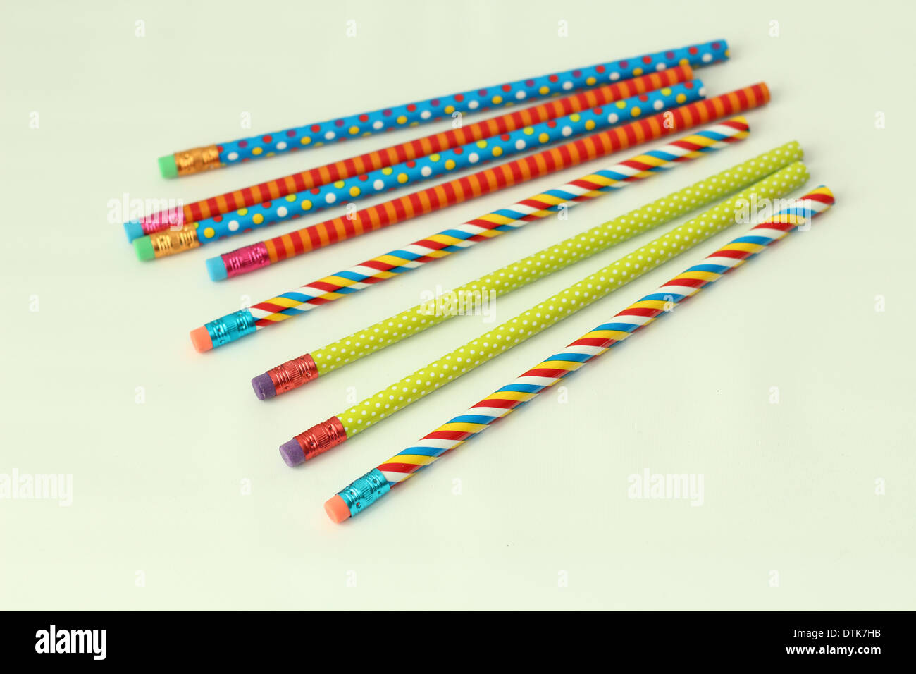 crayons de couleur Banque D'Images