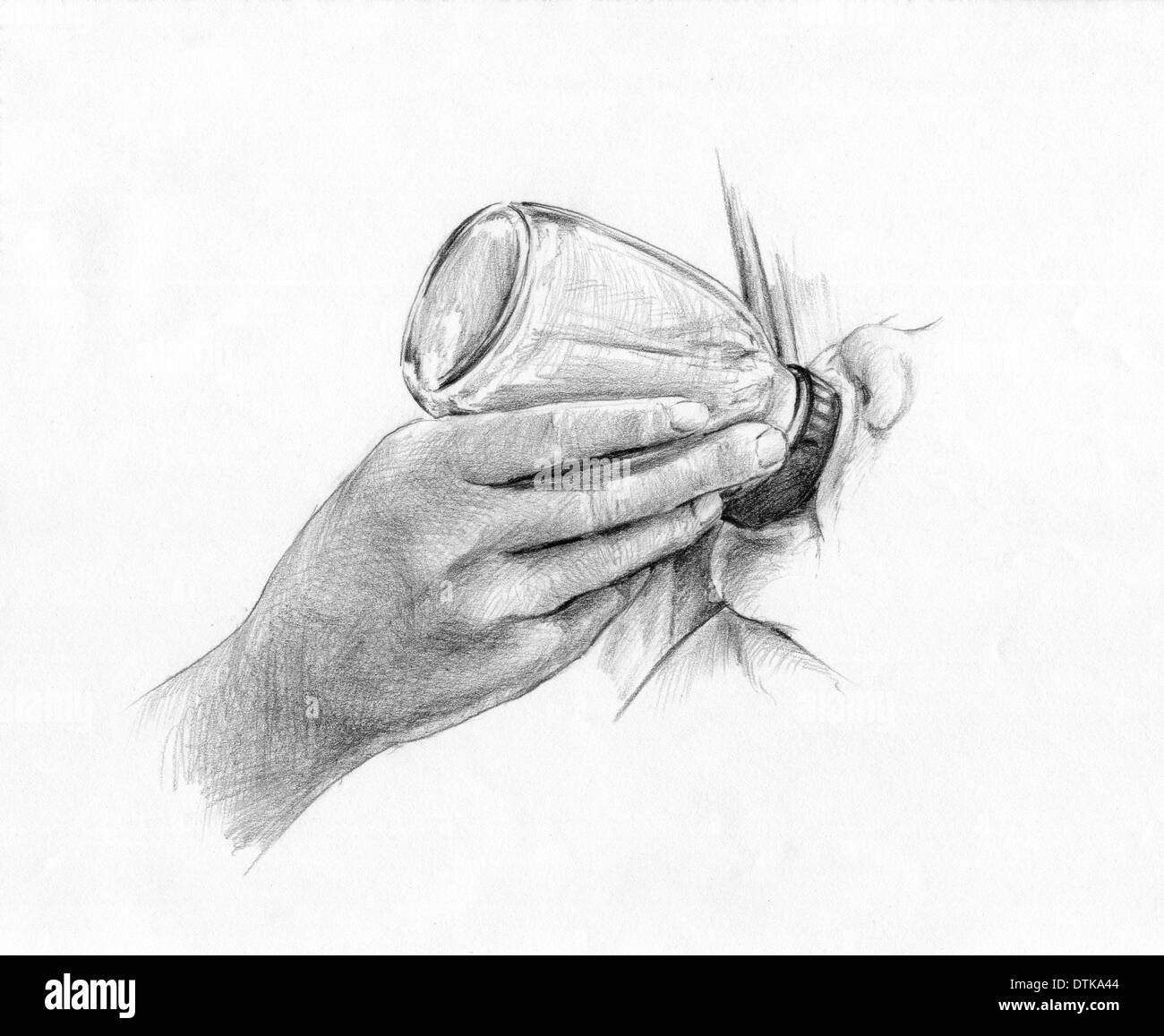 allaitement d’un bébé. Banque D'Images