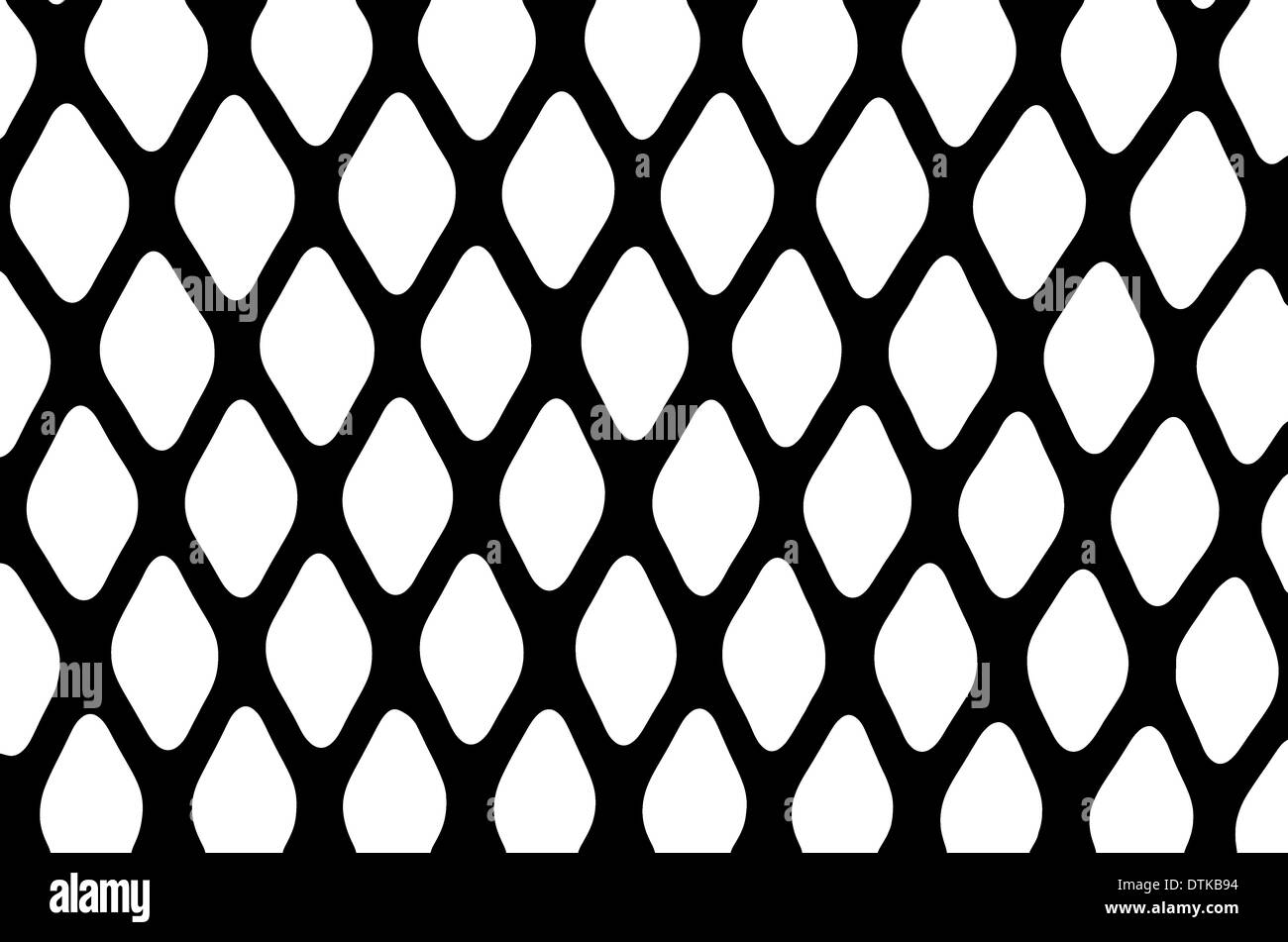 Texture d'une grille en métal noir sur blanc blackground Banque D'Images