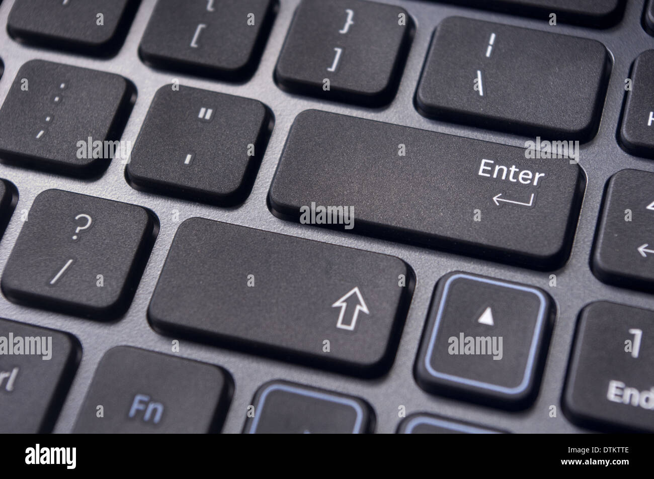 Concepts, touche Entrée du clavier Banque D'Images