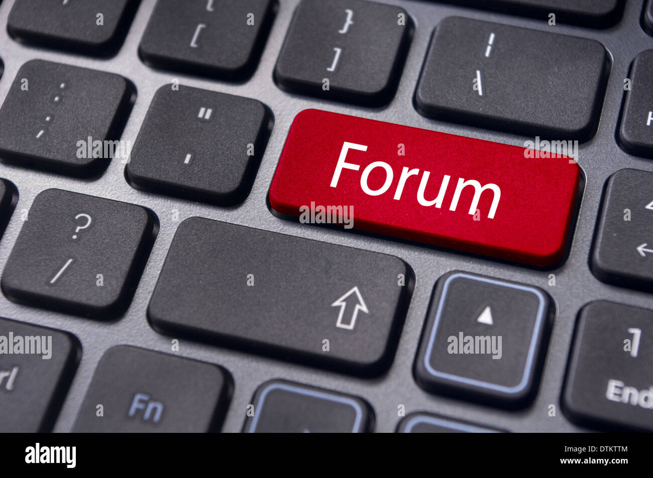 Forum de discussion sur internet ou en ligne, Banque D'Images