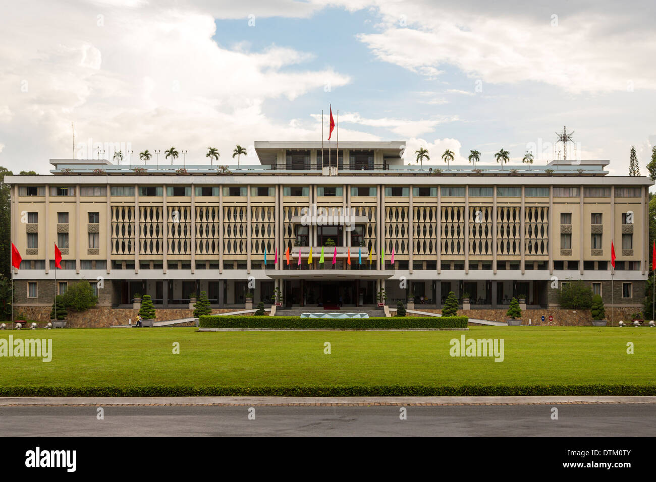 Palais de la réunification, Ho Chi Minh City, Vietnam Banque D'Images