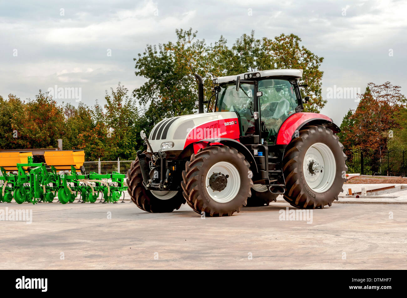 Les machines agricoles Banque D'Images