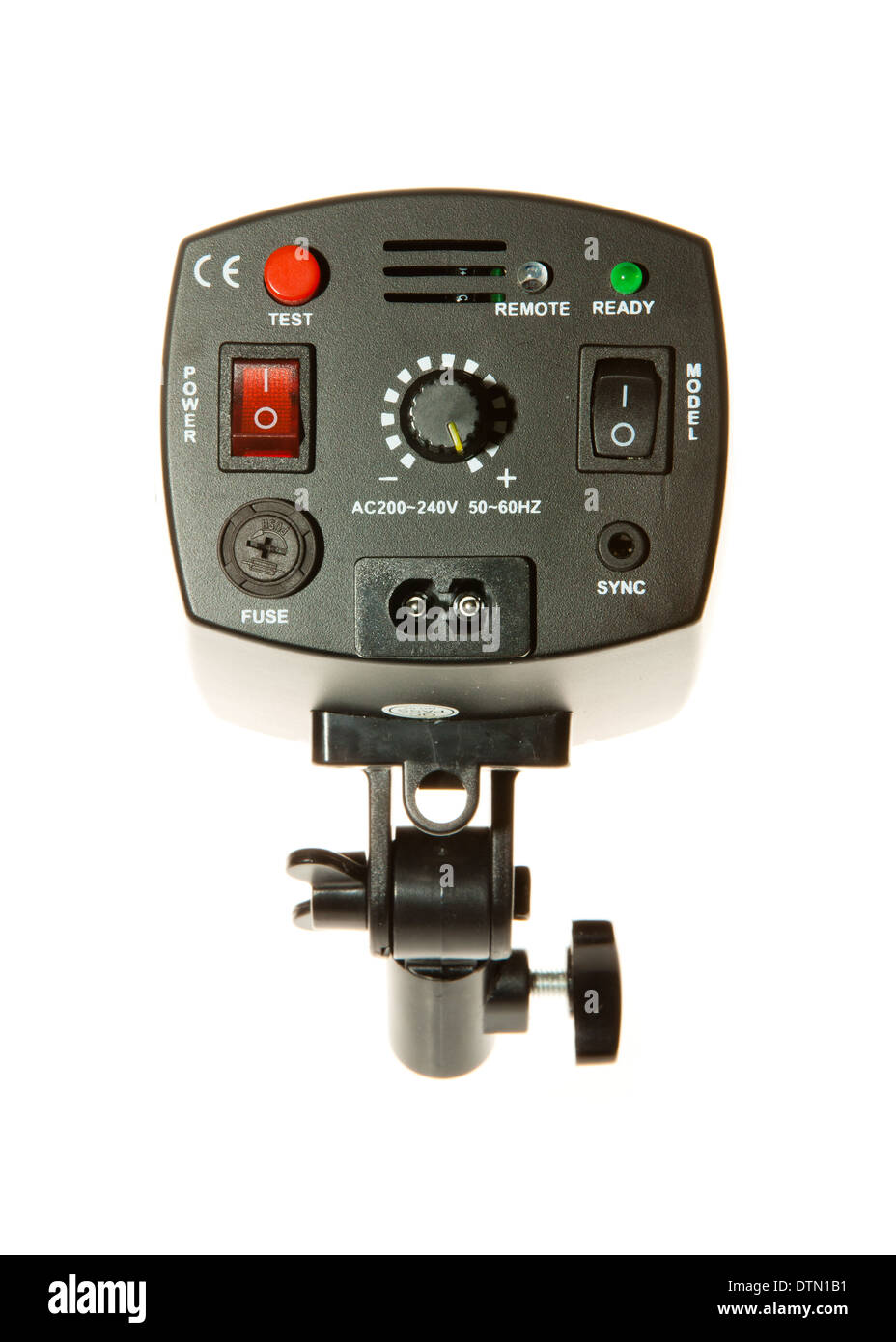 Studio light control panel Banque D'Images