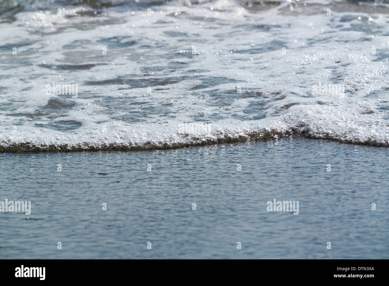 La surface de l'eau de mer Banque D'Images