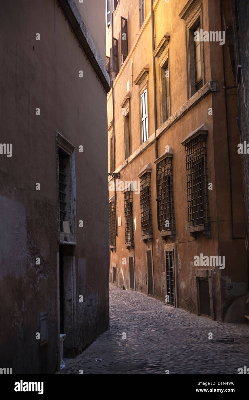 Ruelles romaines. Rome, Italie Banque D'Images